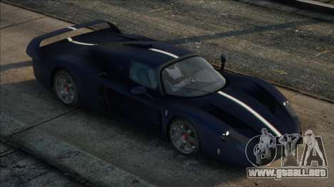 2004 Maserati MC12 Carbon Blu v1.1 para GTA San Andreas