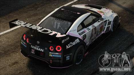 2014 Nissan GT-R Nismo GT3 para GTA San Andreas