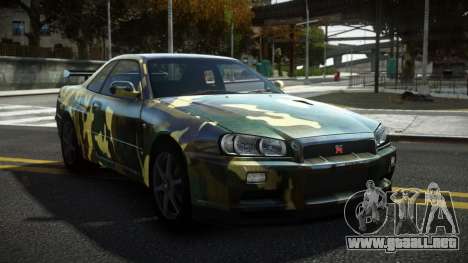 Nissan Skyline R34 Tufusa S7 para GTA 4