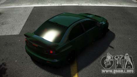 Mitsubishi Lancer Evo X Haneg para GTA 4