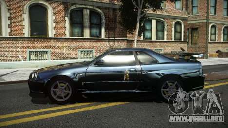 Nissan Skyline R34 Tufusa S6 para GTA 4