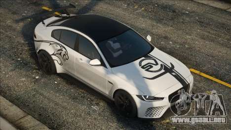 2017 Jaguar XE SV Project 8 Vinyl para GTA San Andreas