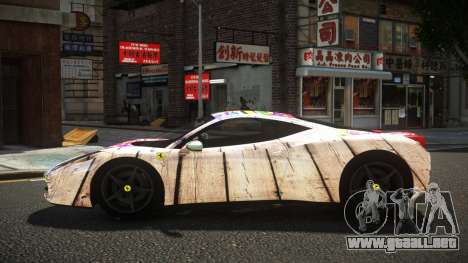 Ferrari 458 Tifrog S13 para GTA 4