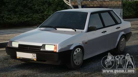 VAZ 21099 Blanco (en stock) para GTA San Andreas