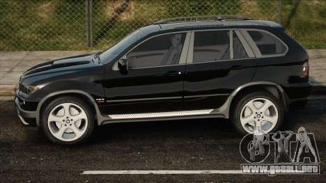 BMW X5 E53 Black para GTA San Andreas