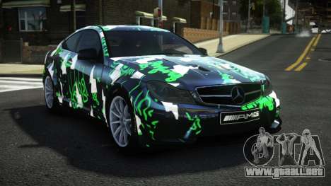 Mercedes-Benz C63 AMG Geruto S6 para GTA 4