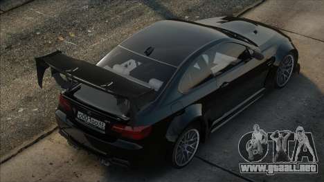 BMW M3 E92 Blak para GTA San Andreas