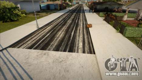 Carreteras invernales de alta calidad para GTA San Andreas