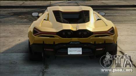 Lamborghini Revuelto 2024 Yellow para GTA San Andreas