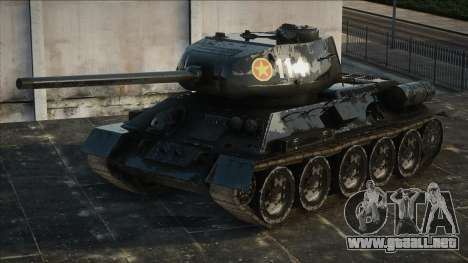 Vietnam T-34 Tank - Xe Tang T-34 Viet Nam para GTA San Andreas