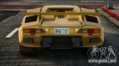 1988 Lamborghini Countach LP5000 Quattrovalvole para GTA San Andreas