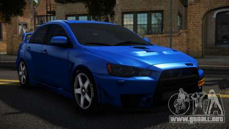 Mitsubishi Lancer Evo X Ruji para GTA 4