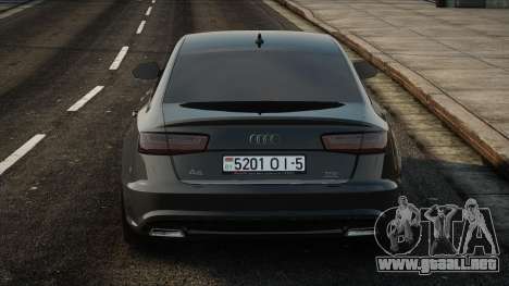 Audi A6 C7 2017 HL para GTA San Andreas