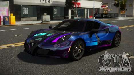 Alfa Romeo 4C Niroku S11 para GTA 4