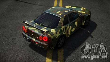 Nissan Skyline R34 Tufusa S7 para GTA 4