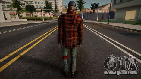 HD Piel Personas sin hogar para GTA San Andreas