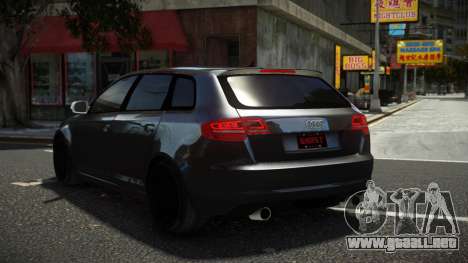 Audi RS3 Badrojy para GTA 4