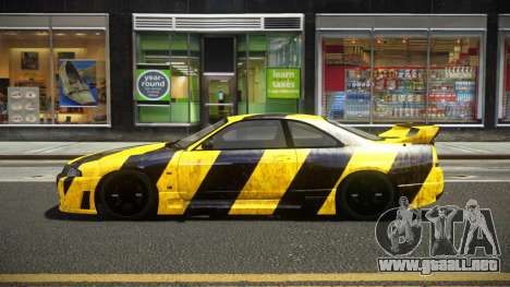 Nissan Skyline R33 Nebung S9 para GTA 4