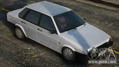 VAZ 21099 Blanco (en stock) para GTA San Andreas