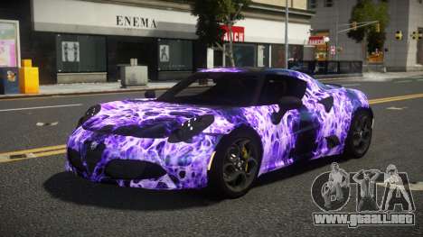 Alfa Romeo 4C Niroku S12 para GTA 4