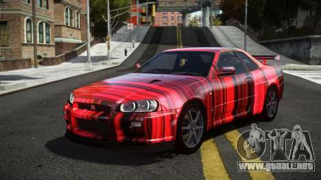 Nissan Skyline R34 Tufusa S4 para GTA 4