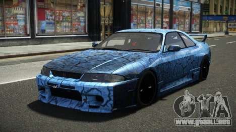 Nissan Skyline R33 Nebung S14 para GTA 4