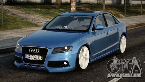 Audi S4 - A4 - Valla Stock para GTA San Andreas