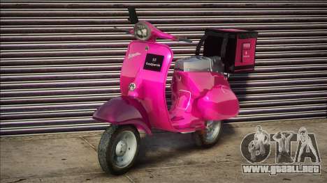 Scooter Vyatka Foodpanda Style para GTA San Andreas