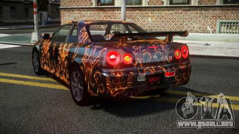 Nissan Skyline R34 Tufusa S9 para GTA 4