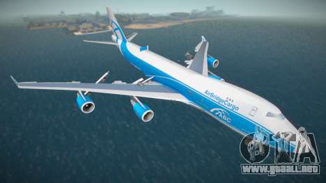 AirBridgeCargo Airlines Boeing 747-46NERF VP-BIK para GTA San Andreas