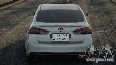 Kia Cerato Sedan Iraqi version para GTA San Andreas