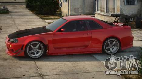 Nissan GTR R34 Sunline Racing para GTA San Andreas