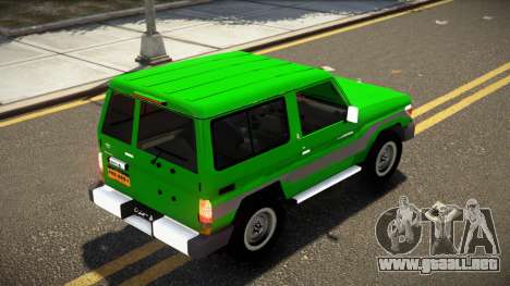 Toyota Land Cruiser Tacixo para GTA 4