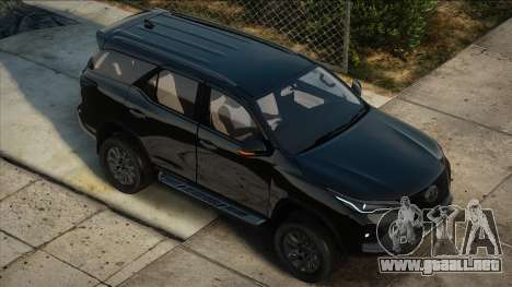 2022 Toyota Fortuner Facelift 4x4 para GTA San Andreas