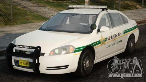 OCSO 2012 Chevrolet Impala para GTA San Andreas