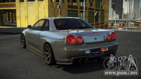 Nissan Skyline R34 Foraz para GTA 4