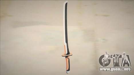 Deathstroke Zero - Katana para GTA San Andreas