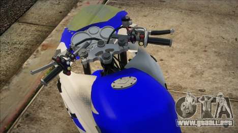 NINJA KAWASAKI RR SET INDO BIRU para GTA San Andreas