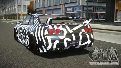 Nissan Skyline R33 Nebung S12 para GTA 4