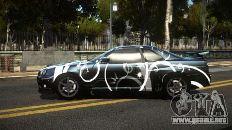 Nissan Skyline R34 Niohashi S3 para GTA 4