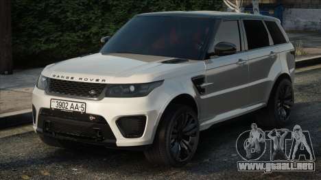 Land Rover Range Rover SVR 2015 para GTA San Andreas