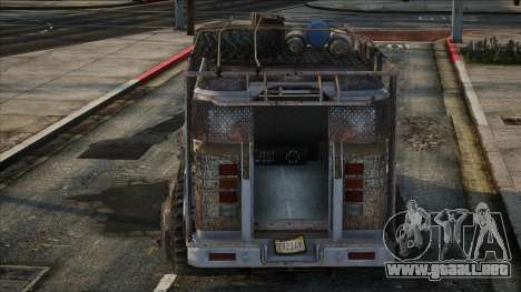 HVY Jeep Apocalypse 6X6 White Camo para GTA San Andreas