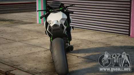 KAWASAKI NINJA H2R DRAG para GTA San Andreas