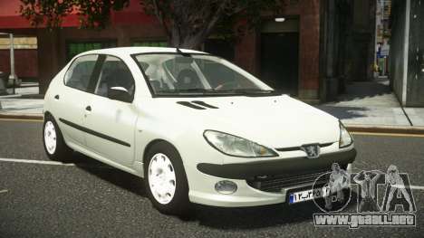 Peugeot 206 Lotra para GTA 4