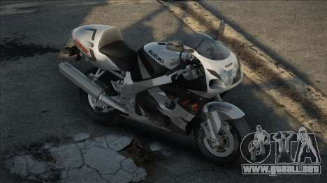 1997 Suzuki GSXR-750 SRAD White-Black para GTA San Andreas