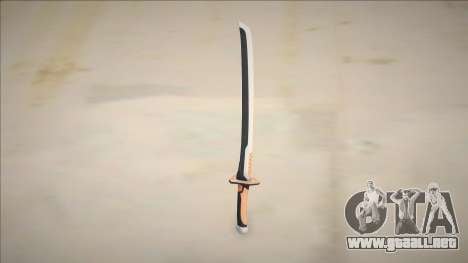 Deathstroke Zero - Katana para GTA San Andreas