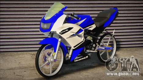 NINJA KAWASAKI RR SET INDO BIRU para GTA San Andreas