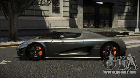 Koenigsegg Agera One Vugta para GTA 4