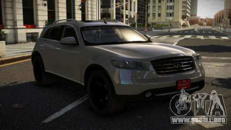 Infiniti FX45 Uzalio para GTA 4