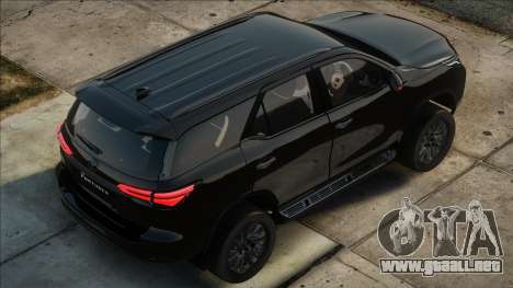 2022 Toyota Fortuner Facelift 4x4 para GTA San Andreas